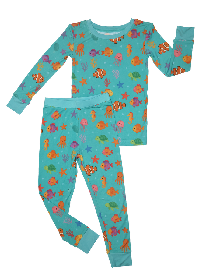 Long Two-piece sets – Under The Sea