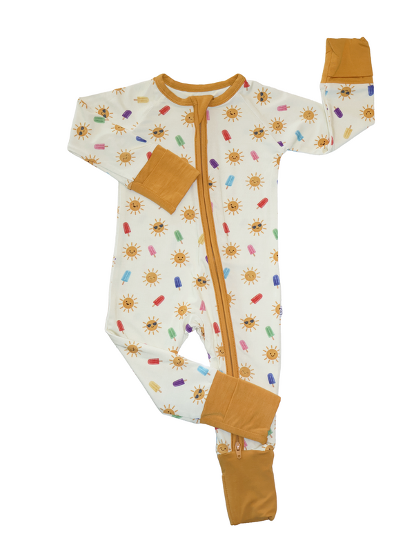 CudlCozy Zip - 0-3 months / Sweet Sunshine